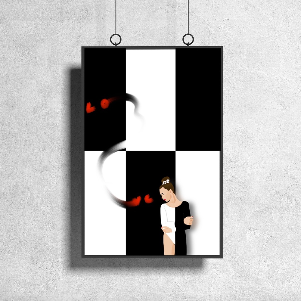 Ballerina "Love" Original Photo by Marina Glajcar